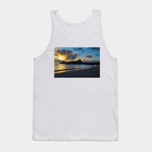 Sunset on Pigeon Island Tank Top